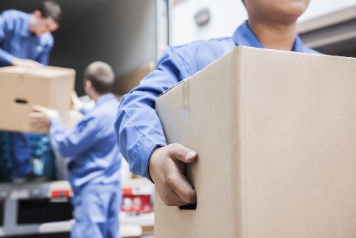 Movers planning a house move in Archway