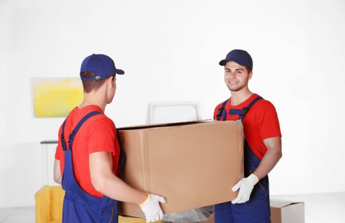 Man with van service for residential moves in Archway