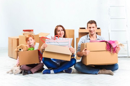 Careful furniture loading for an Archway removals service