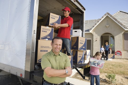 Planning and loading a removal truck for an Archway relocation