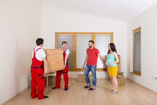 Careful packing and furniture protection for a flat move in Archway