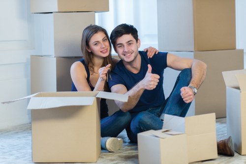 Local movers handling a flat removal near Archway