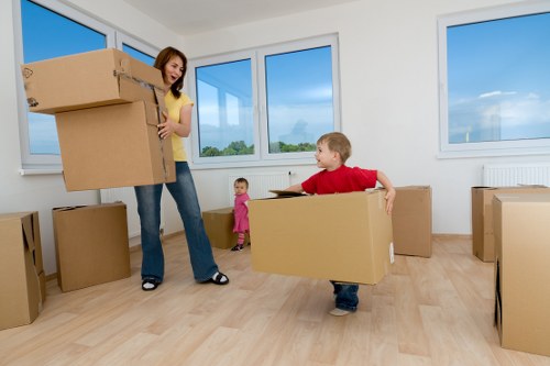 Flat removal service near Archway with stairs and access planning