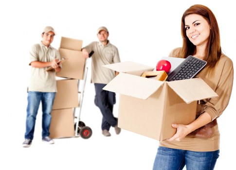 Packed moving van prepared for an Archway relocation