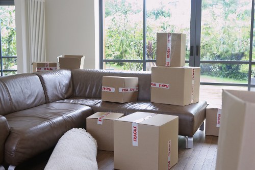 Example local move from an Archway flat with furniture and boxes